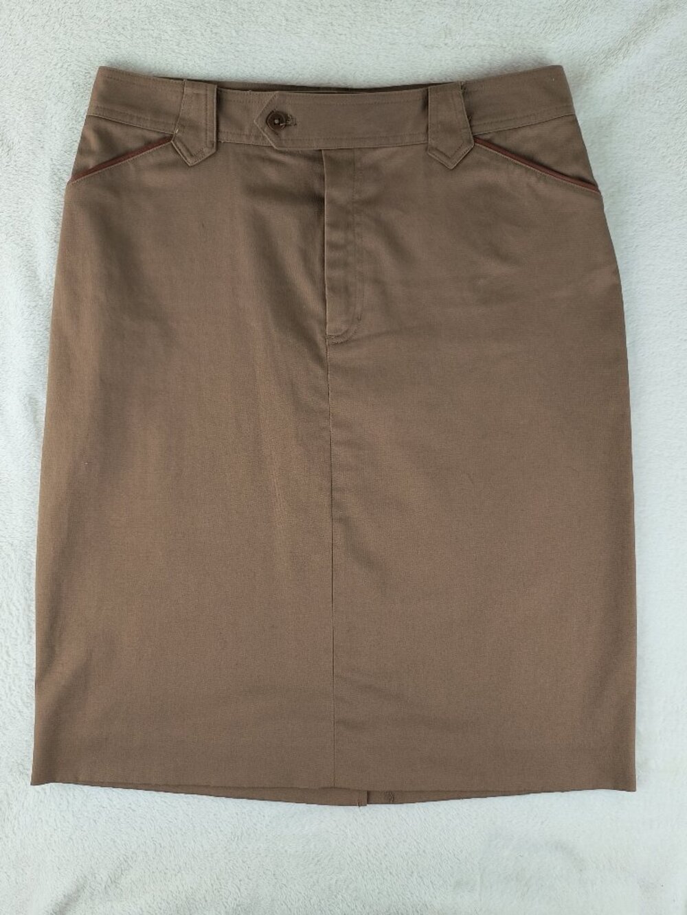Vintage 90s Y2K Ralph Lauren Jeans Co. Pencil Skirt 10 Equestrian Preppy Western